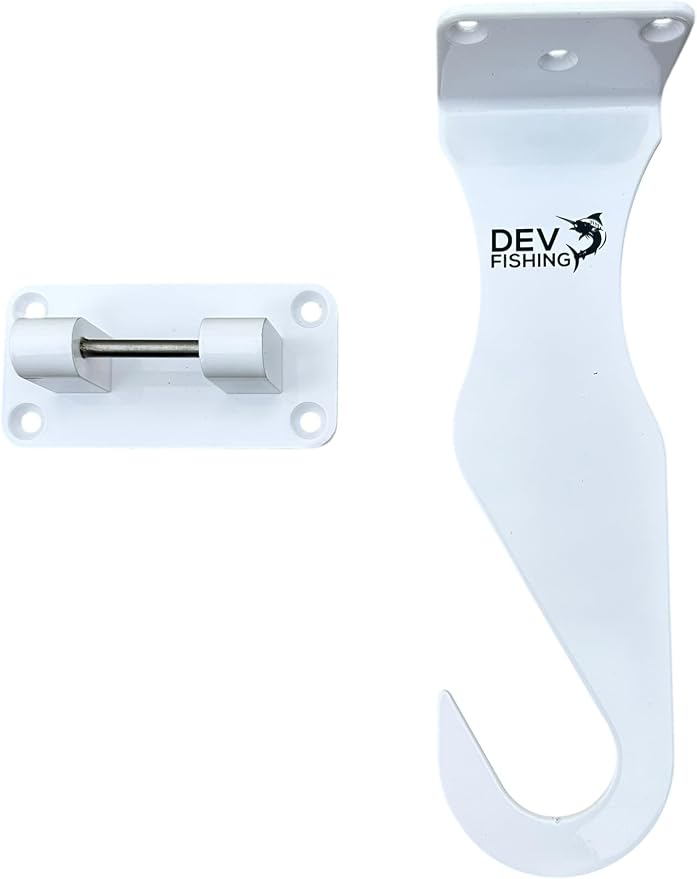 Single Bent Butt Wall Mount Rod Pole Holder Stand Display Dev Fishing Aluminum