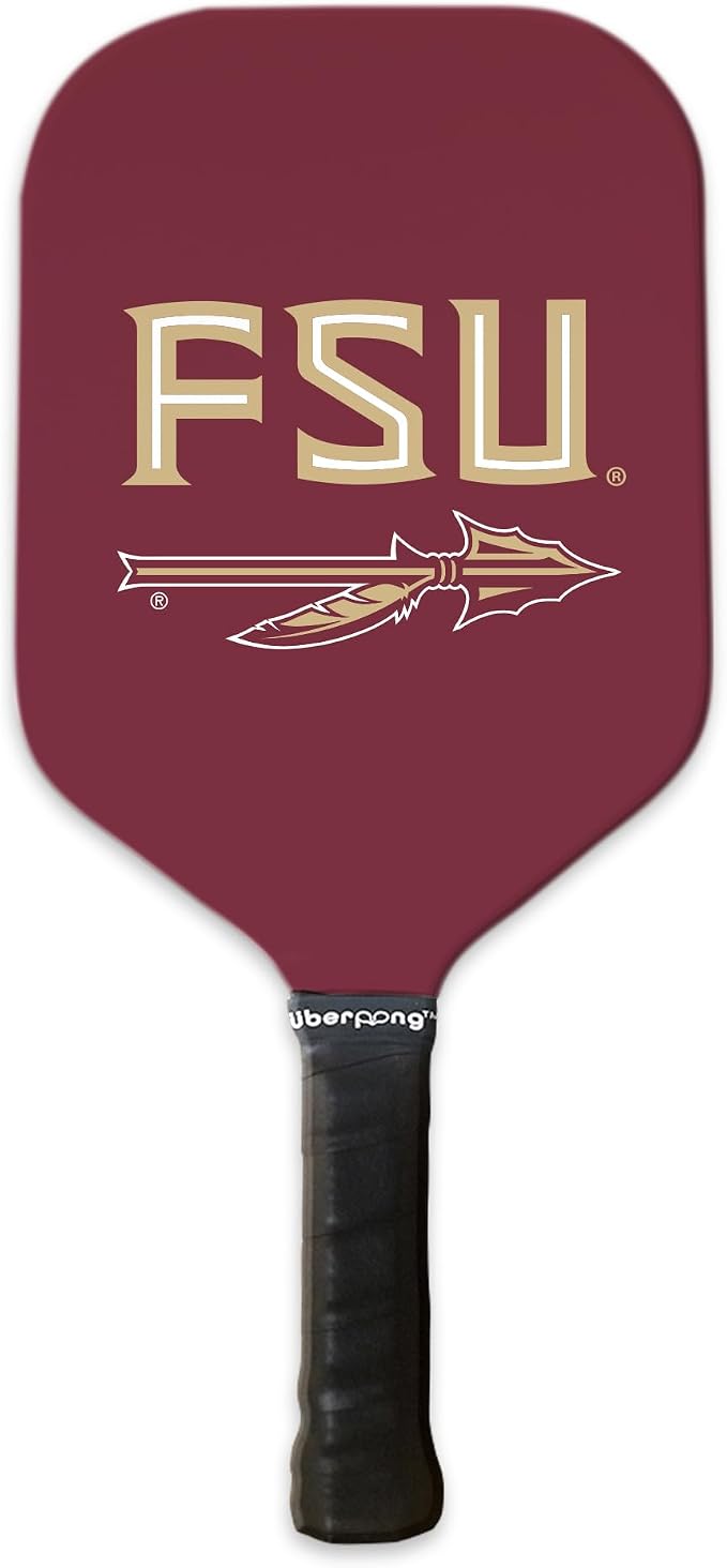 Officially Licensed College Pickleball Paddle – Choose Your University Team – Fun Gift for Fans, Dorms & Game Rooms – Pickleball Racket with School Logo, USAPA Approved