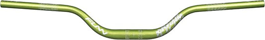 Funn Upturn High-Rise Mountain Bike Handlebar with Bar Clamp 31.8mm and Width 785mm, Durable and Lightweight Alloy Riser Handlebar for MTB and BMX Bike, Rise 75mm MTB Handlebar (Green)