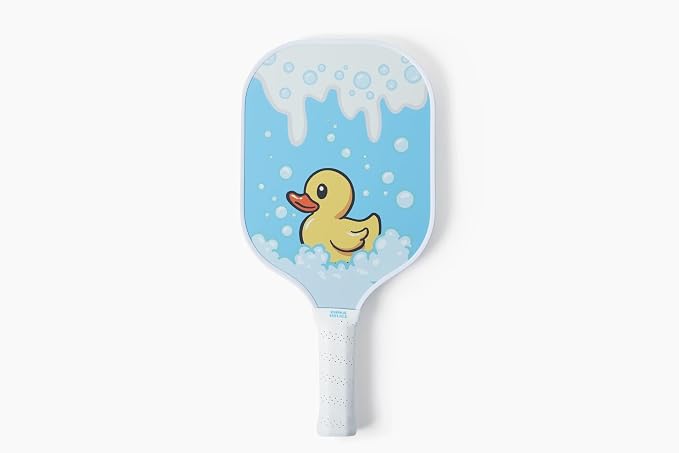 Carbon Fiber Pickleball Paddle – 16mm PP Honeycomb Core, Lightweight 220–235g, Comfortable Grip, Durable Design for Control & Power, Fun Designs