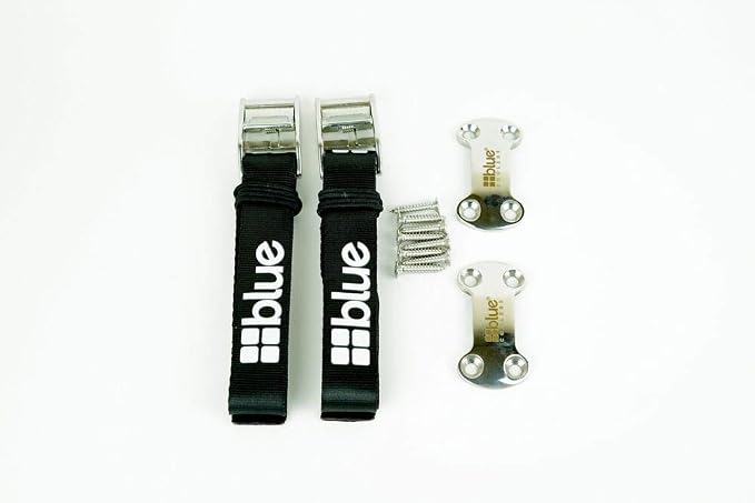 Tie-Down Kit for Coolers | Universal Ice Chest Tie-Down Straps for Boats, Trailers, Trucks, ATVs and More |