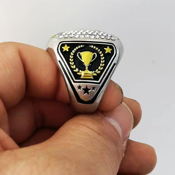 Size 7-14 Softball Baseball Championship Rings Basebll Ring Trophy Sport Ball Award Gift Winner Tournament Team