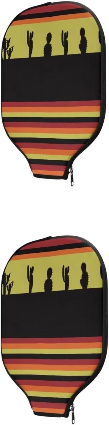 Pickleball Paddle Covers, Durable Polyeste Paddle Cover,Anti-Drop Paddle Storage Bag