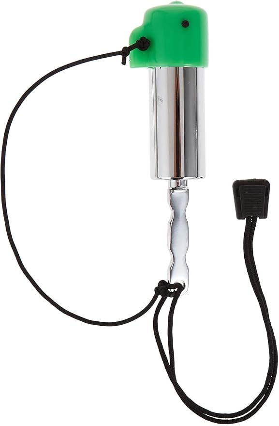 Scuba Choice Scuba Diving Safety Tank Rattle Stick Signal Bell, Loud Underwater Sound, 4.75” Compact Design, Noise-Free Storage Cover, Ideal for Scuba & Snorkeling