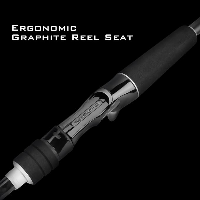 KastKing Perigee II Spinning & Casting Fishing Rods, Fuji O-Ring Line Guides, 24 Ton Carbon Fiber Casting and Spinning Rods - Two Pieces,Twin-Tip Rods