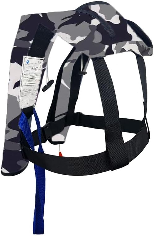 Adult Inflatable Life Jacket/Kayak Buoyancy Vest | Fishing Sailboat PFD Thin Weight Suitable for up to 330 pounds