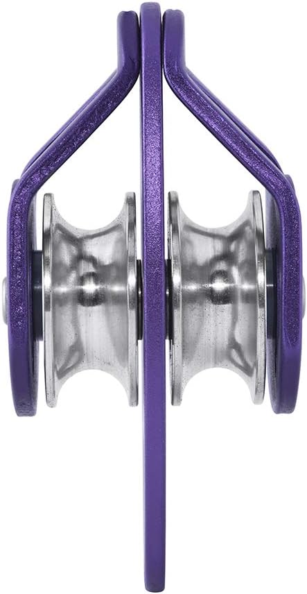 KAILAS Mobile Micro Climbing Rescue Pulley CE UIAA Certified Single/Double Pulley Rope 28kN Small Lightweight Heavy Duty Aluminum Steel