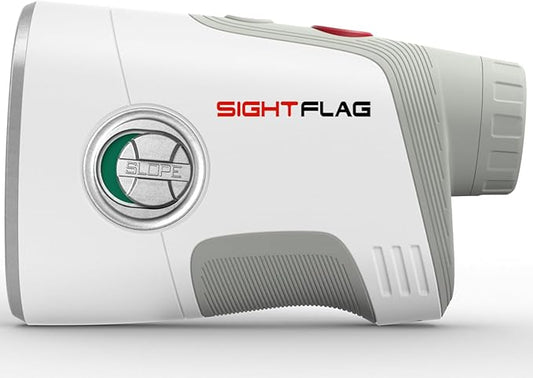 GF2 Golf Rangefinder with Slope, 1300 Yards Laser Range Finder, 7.5X Magnification, Flag Pole Locking Vibration 0.3 Yard Accuracy, Rechargeable Magnetic Golf Accessories Gift for Men Women