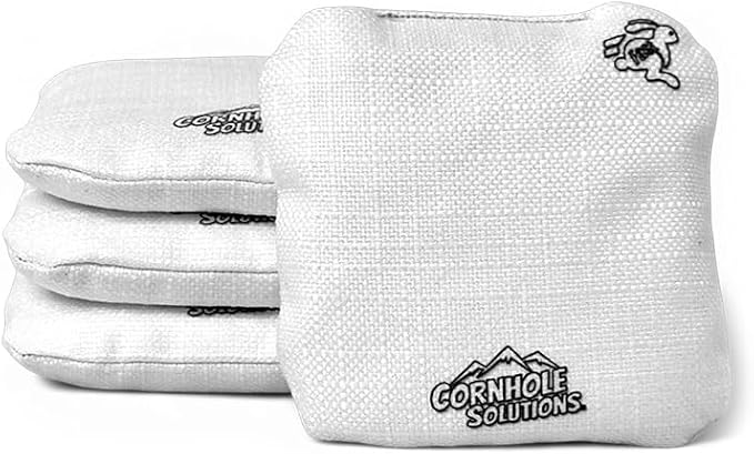 Cornhole Solutions Cornhole Bags Set of 8 – Regulation Pro Style 6x6 – Resin Filled + Tote Bag