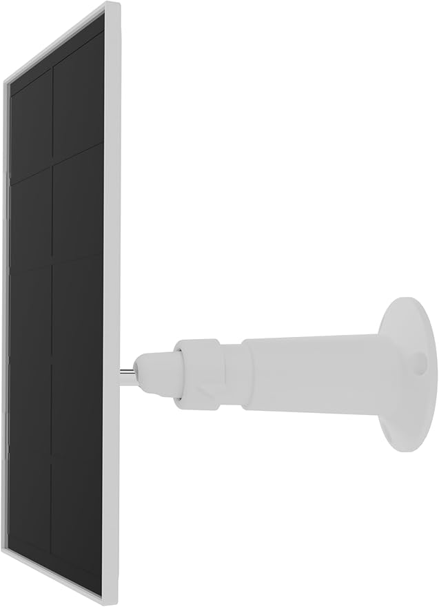 Lorex Solar Panel for Battery-Operated Cameras | 7 Watt | USB C and Micro-USB Adaptor | High-Efficiency | Non-Stop Power | Weatherproof | Flexible Setup