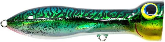 Nomad Design Chug Norris 6” (150mm) Topwater Floating Popper Fishing Lure with BKK Hooks & Durable Diamond Armour, for Bluefin & Yellowfin Tuna, Cubera Snapper, & Roosterfish