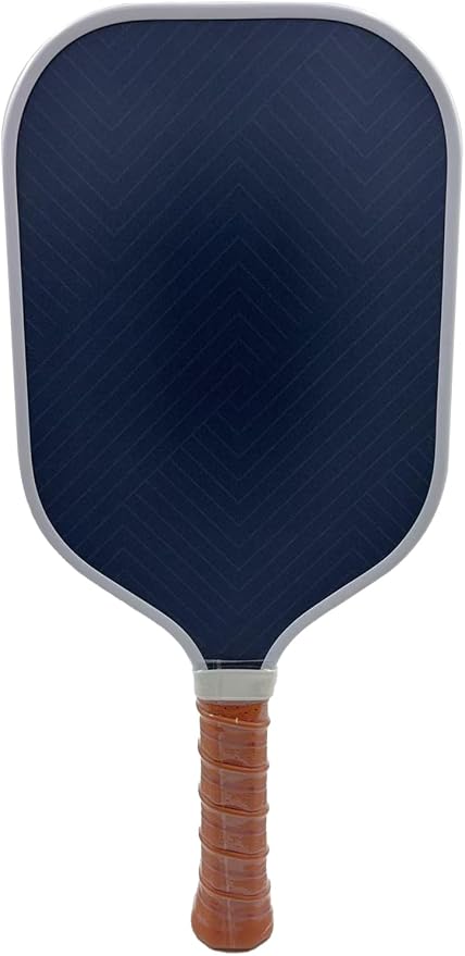 Elite Performance Pickleball Paddle | 3K Carbon Fiber | USAPA Approved | 16mm Honeycomb Core w/ 6" Handle | Lightweight 8.1 oz | Retro Design. Includes Single Paddle + Neoprene Cover