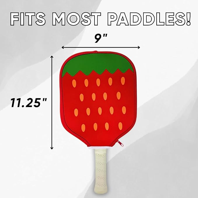 Neoprene Funny Pickleball Paddle Cover – Durable & Lightweight Protective Case with Hilarious Design, Fits Most Standard Paddles