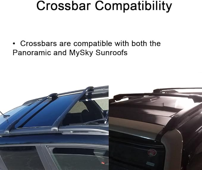 BrightLines Aero Crossbars Roof Racks Compatible with 2015-2024 Jeep Renegade