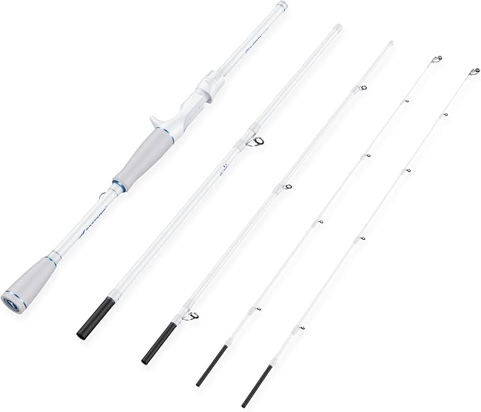 KastKing Centron Lite Travel Fishing Rods with Extra Twin-Tip | Portable 4/5 Piece Fishing Rods, Extra Twin-Tip, IM6 Graphite Blanks, Stainless Steel Guides W/Ceramic Rings, EVA Handle