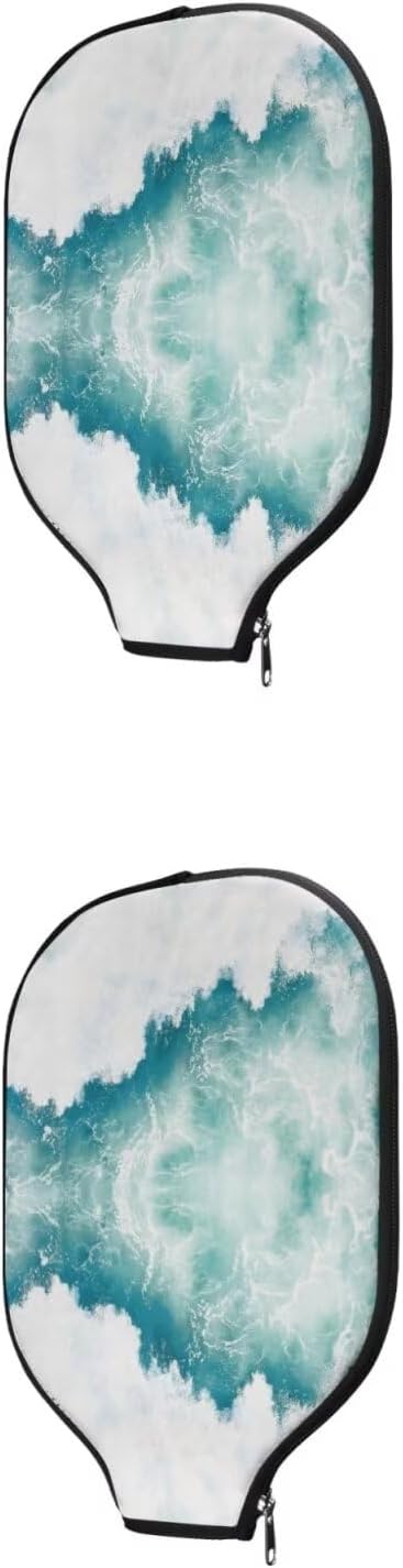 Pickleball Paddle Covers, Durable Polyeste Paddle Cover,Anti-Drop Paddle Storage Bag