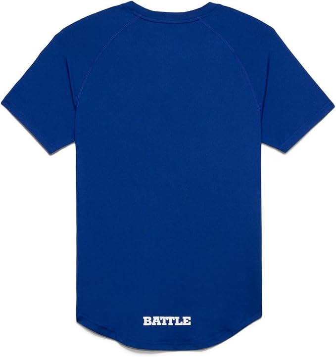 Battle Sports Speed Workout Short Sleeve Shirt, Athletic Training Bodybuilding Shirts Gym T-Shirt
