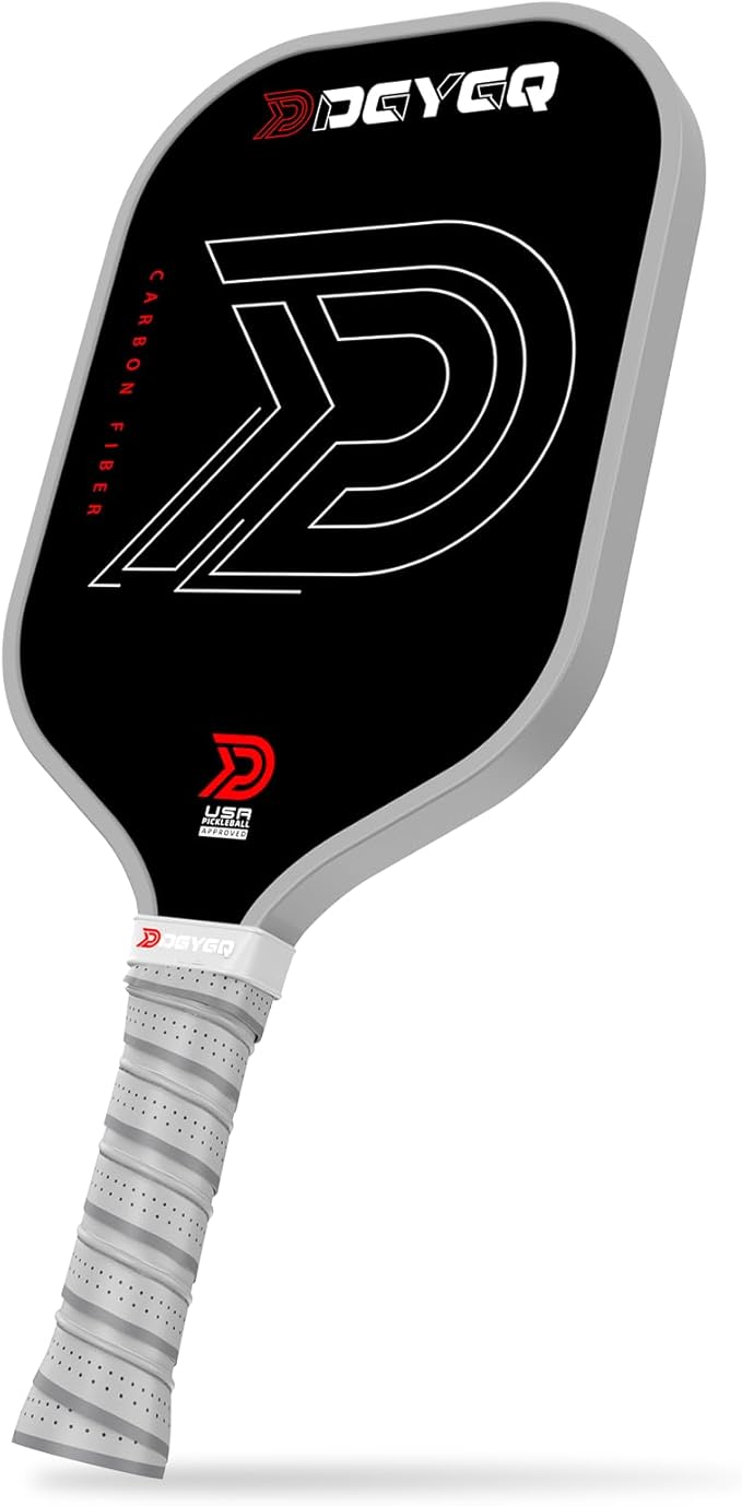 DGYGQ Pickleball Paddles with Polypropylene Honeycomb Core, T700SC Power Carbon Fiber Pickleball Paddle, Increased Power for Ultimate Spin & Consistency