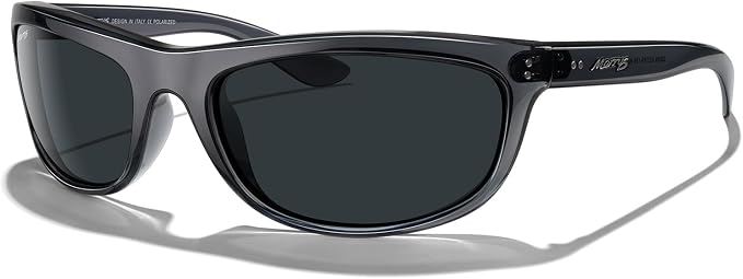 MERRY'S Wrap Around Sport Polarized Sunglasses for Men Women Driving Fishing UV400 Protection
