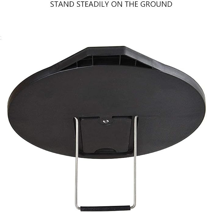 Golf Mirror, 360Degrees Full Swing Putting Convex 25cm/9.8in Diameter Practice Training Aid with Adjustable Angle Stable Stand for Beginners and Enthusiasts