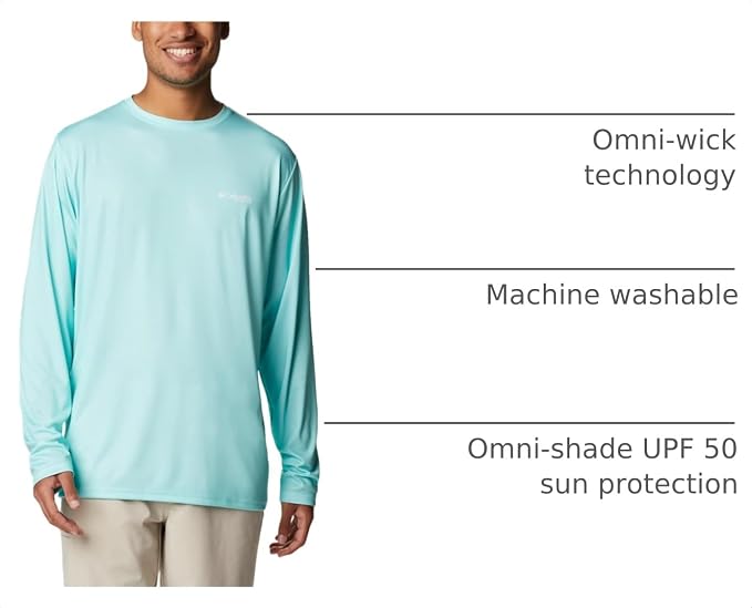 Columbia Terminal Tackle PFG Fish Flag Long Sleeve