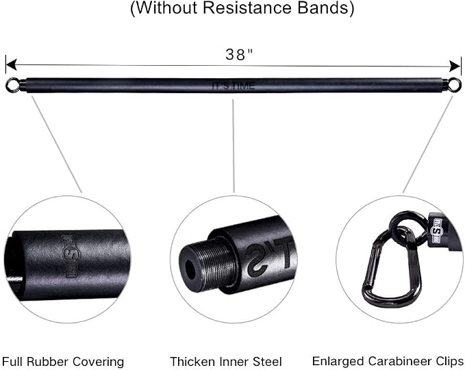Innstar Multi-Function Resistance Bands for Working Out, Push Up Exercise Bands Resistance Bands Set for Bench Press Gym Equipment, Home Workout, Travel Portabl