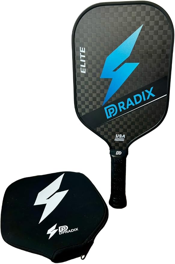 Elite Pickleball Paddle – Carbon T700 12K, Power and Explosivity, Honeycomb Core 16 mm, Ergonomic Handle, High Resistance, Adults Unisex