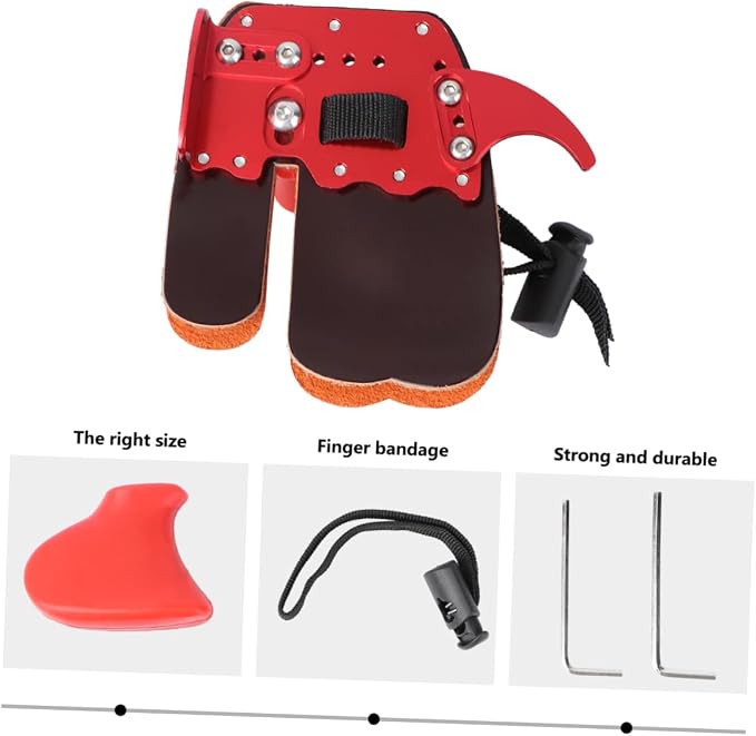 ibasenice Finger Guard Accessories Bow Hand Finger Sleeves Finger Braces Finger Protector