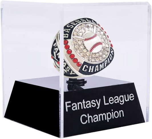 Fantasy Baseball Championship Rings League Winner Throphy Prize Champion Ring