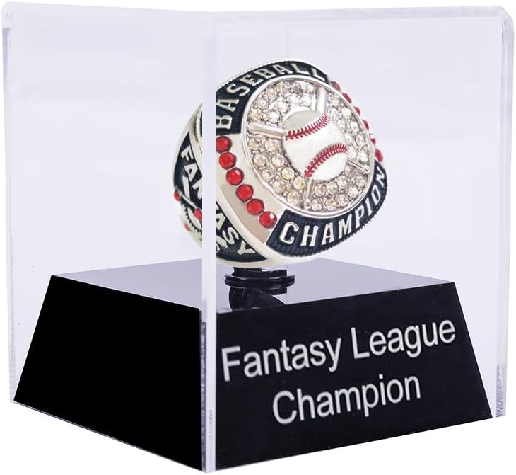 Fantasy Baseball Championship Rings League Winner Throphy Prize Champion Ring