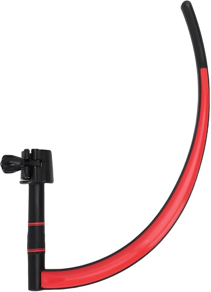 Keenso The Hanger Golf Training Aid, Golf Swing Aids Golf Training Equipment Swing Caddy Golf Swing Trainer Swing Trainer Rubber Improve Swing Posture Curved Portable Swing Training (Black)