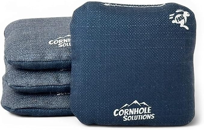 Cornhole Solutions Cornhole Bags Set of 8 – Regulation Pro Style 6x6 – Resin Filled + Tote Bag