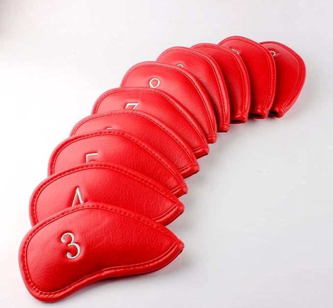 HISTAR Golf Club Head Covers Skull Design Golf Iron Head Covers Set Headcover Fit All Brands Titleist, Callaway, Ping, Taylormade, Cobra, Nike, Etc.