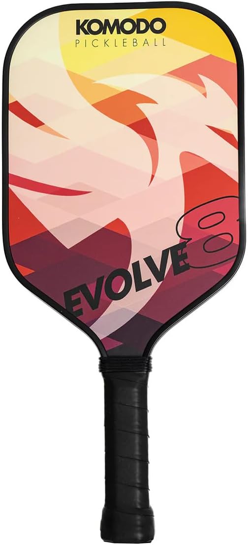 KOMODO Evolve 8 CF Pickleball Paddle | T700 Carbon Fiber | USAPA Approved