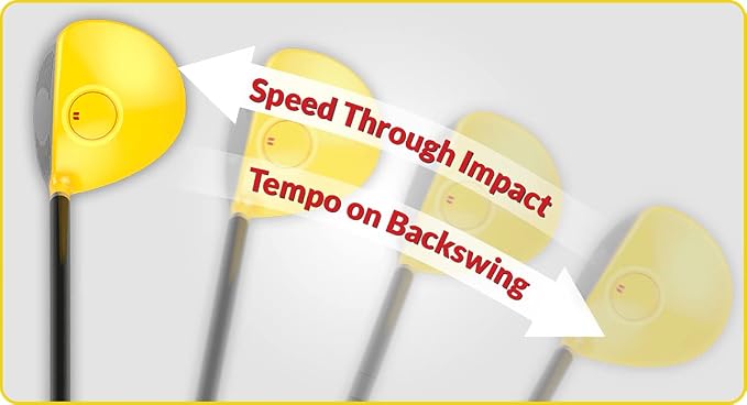 Ripcoil RP6 -Golf Swing Training Aid and Distance Trainer, Whippy Shaft and Driver Head, Hit Balls with This Aid, Increase Swing Speed and Distance Fast