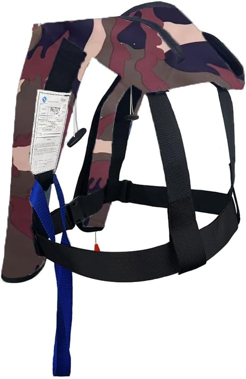 Adult Inflatable Life Jacket/Kayak Buoyancy Vest | Fishing Sailboat PFD Thin Weight Suitable for up to 330 pounds