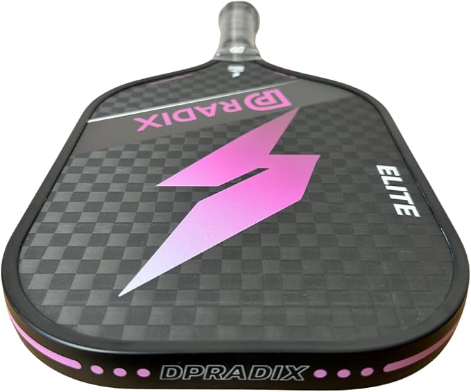 Elite Pickleball Paddle – Carbon T700 12K, Power and Explosivity, Honeycomb Core 16 mm, Ergonomic Handle, High Resistance, Adults Unisex
