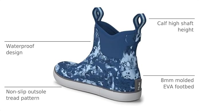 HUK mens Rogue Wave Shoe, High-performance Fishing & Deck Boot