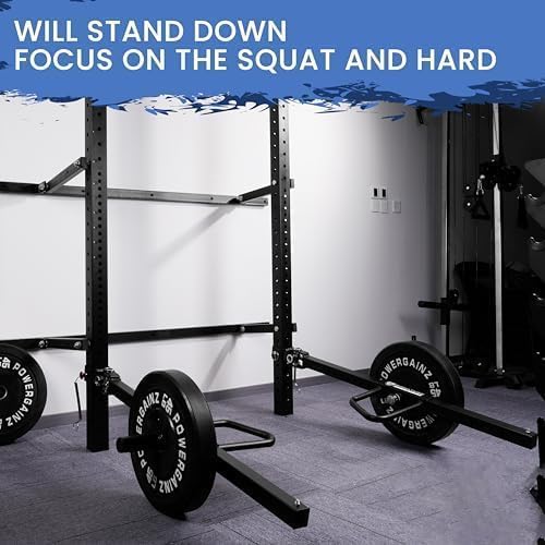 Fitvids Power Cage Squat Rack Accessories Multiple Sizes, Upgraded Adjustable Jammer Arms, Lever Arms,Spotter arms,Squat Belt and Various Other Accessories