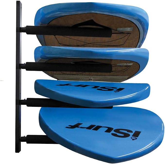 Extreme Max 3006.8471 Horizontal Surfboard/SUP Storage Rack - Quad