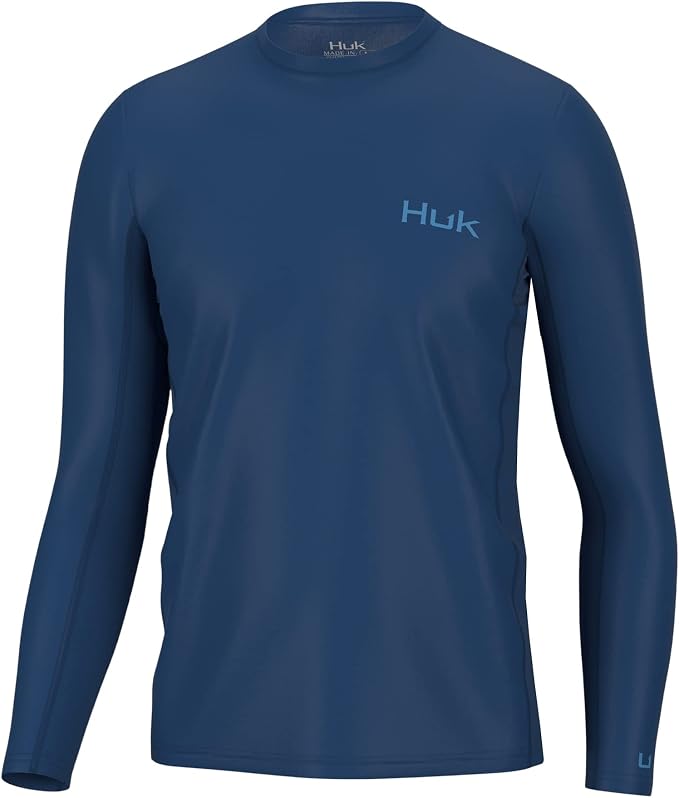 HUK Men's Icon X Long Sleeve Shirt, Performance Fishing Shirt
