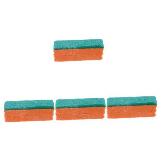 Mikikit 4pcs Skateboard Grip Tape Cleaner -wear Rubber Eraser for Effortless Cleaning of Grip Tape Compact Design for Skateboards Tennis Rackets and Shoe Soles Stylish