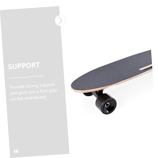 3pcs Replaceable Grip Tapes for Skateboards High Traction Sandpaper Easy to Apply Non- for Skateboard