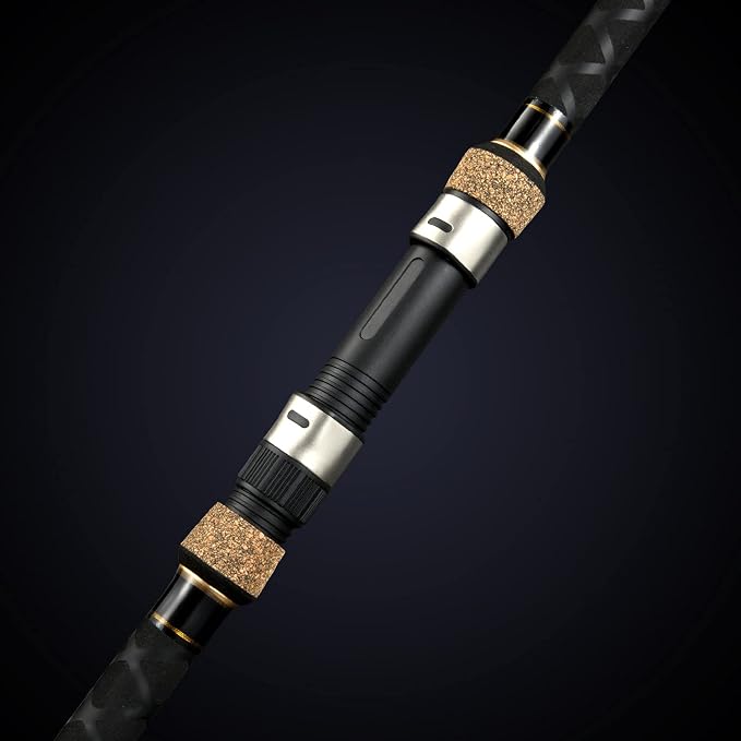 Berrypro Surf Spinning & Casting Fishing Rod Carbon Fiber Travel Fishing Rod(9-Feet & 10-Feet & 12-Feet & 13.3-Feet)