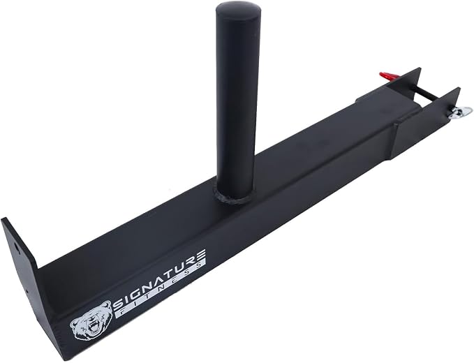 Fitvids Upgraded Adjustable Jammer Arms, Lever Arms, Monolift Attachments Rated 600 LB Per Arm, Fits Racks at All Post Sizes and Hole Sizes, Pair