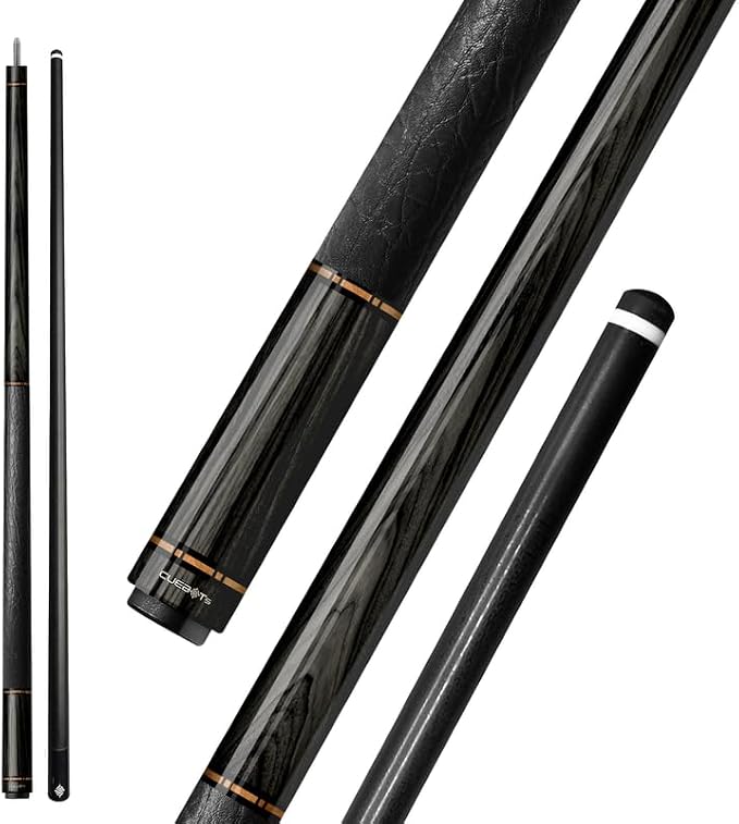 Series, Glass Fiber Pool Cue Stick, Uni-QR, 3/8-10, 5/16-18 Joint, Synthetic Leather Grip, 29" Glassfiber Shaft, 7-Layer Microfiber Tip