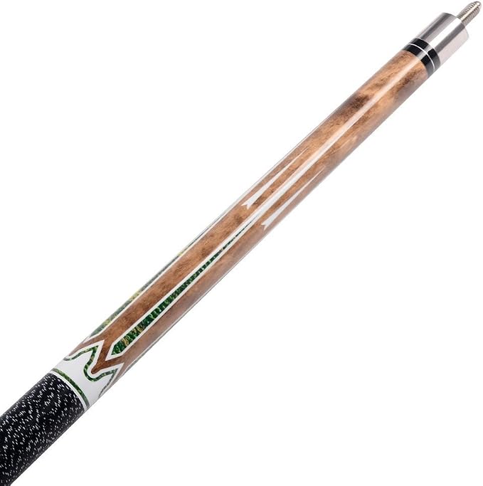 CUESOUL 58 Inch 19oz/20oz Maple Billiard Stick Pool Cue Set 11.5mm/13mm Tip[Weight Adjustable]