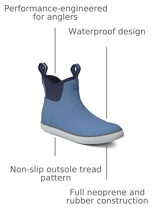 HUK mens Rogue Wave Shoe, High-performance Fishing & Deck Boot
