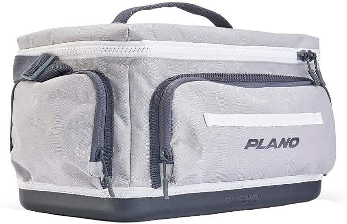 Plano Weekend 3600 Tackle Bag, Cutting-Edge Fishing Tackle Bag, Molded Waterproof Base, Spacious Storage, Die Cut Tool Sleeves, Daisy Chain Attachment Points