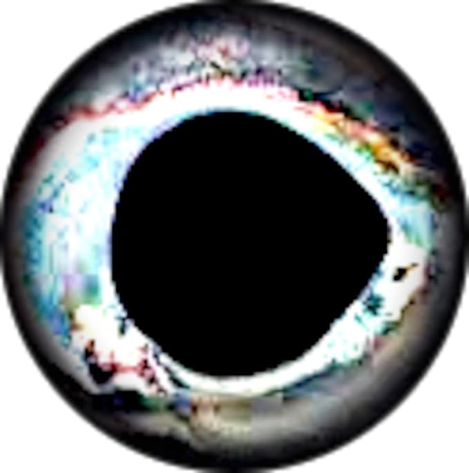 Brule 3-D Holographic Epoxy Fish Eyes (5mm-20mm) 60 Pack, Handpoured, Fishing Fly Tying Lures DIY Crafts
